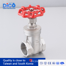 investment casting gate valve BSP/BSPT/NPT